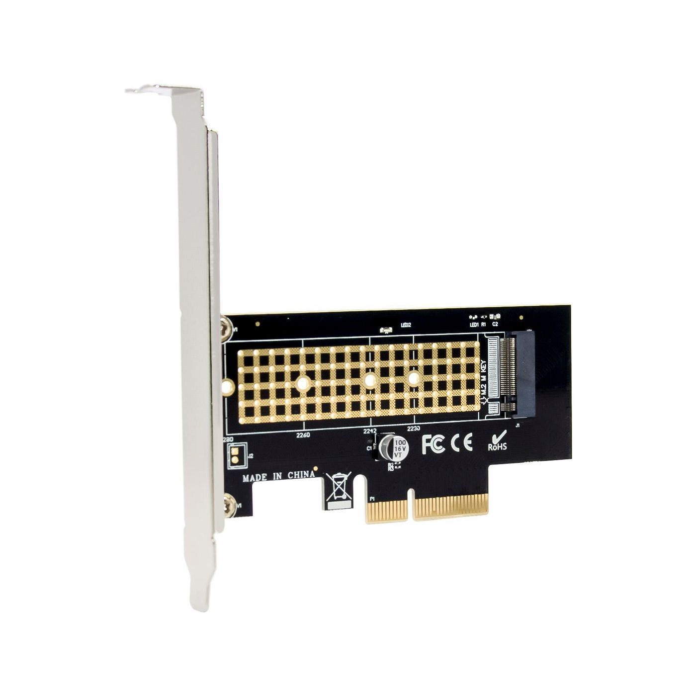 Microconnect MC-PCIE-NVME-SSDADAPT interface cards/adapter Internal M.2 – image 3