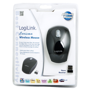LogiLink ID0082 mouse Office Ambidextrous RF Wireless Optical 1000 DPI – image 2