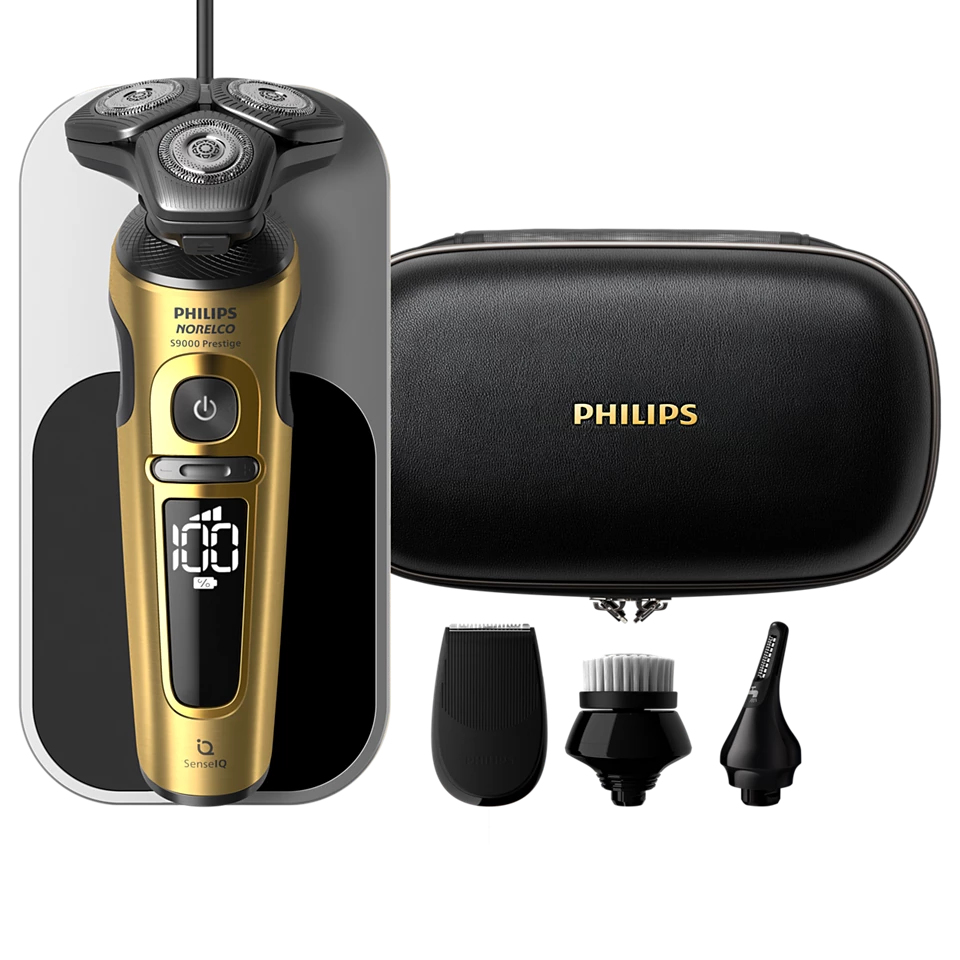 Philips SP9888/83 men's shaver Rotation shaver Trimmer Gold