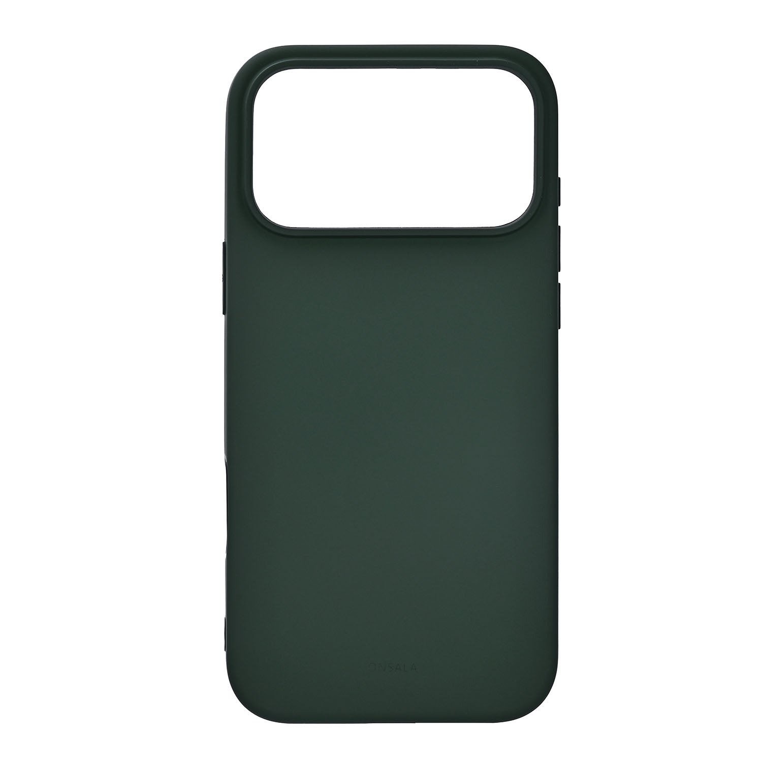 Onsala Phone Case with Silicone Feel Olive Green - iPhone 17 Pro Max/18 Pro Max