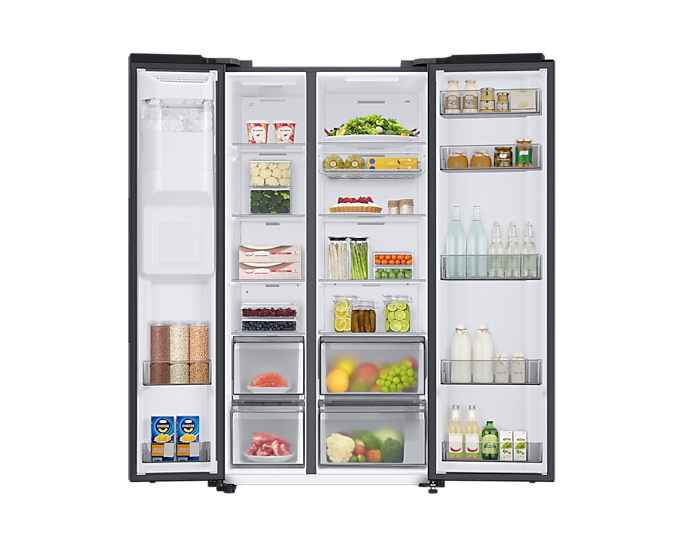 Samsung RS68A8831B1 side-by-side refrigerator Freestanding – image 6