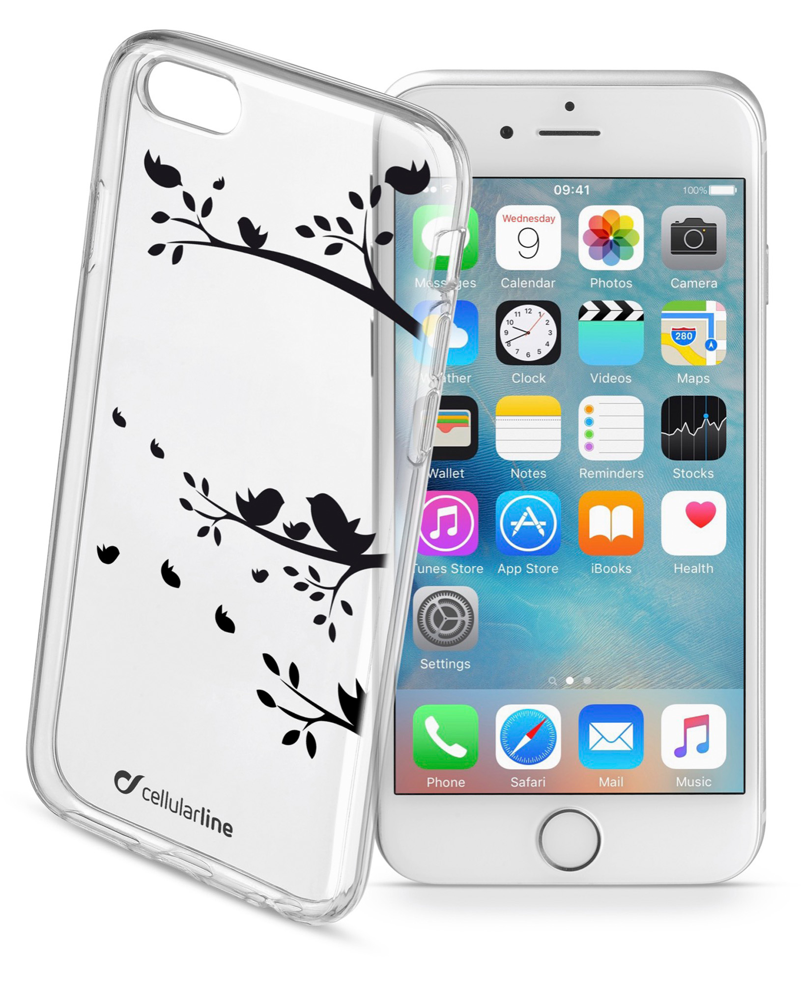 Cellularline Style Case Bird - iPhone 6S/6