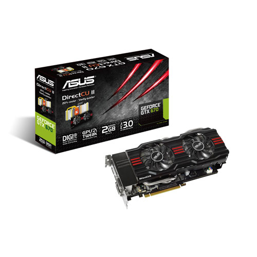ASUS GTX670-DC2-2GD5 graphics card NVIDIA GeForce GTX 670 – image 3