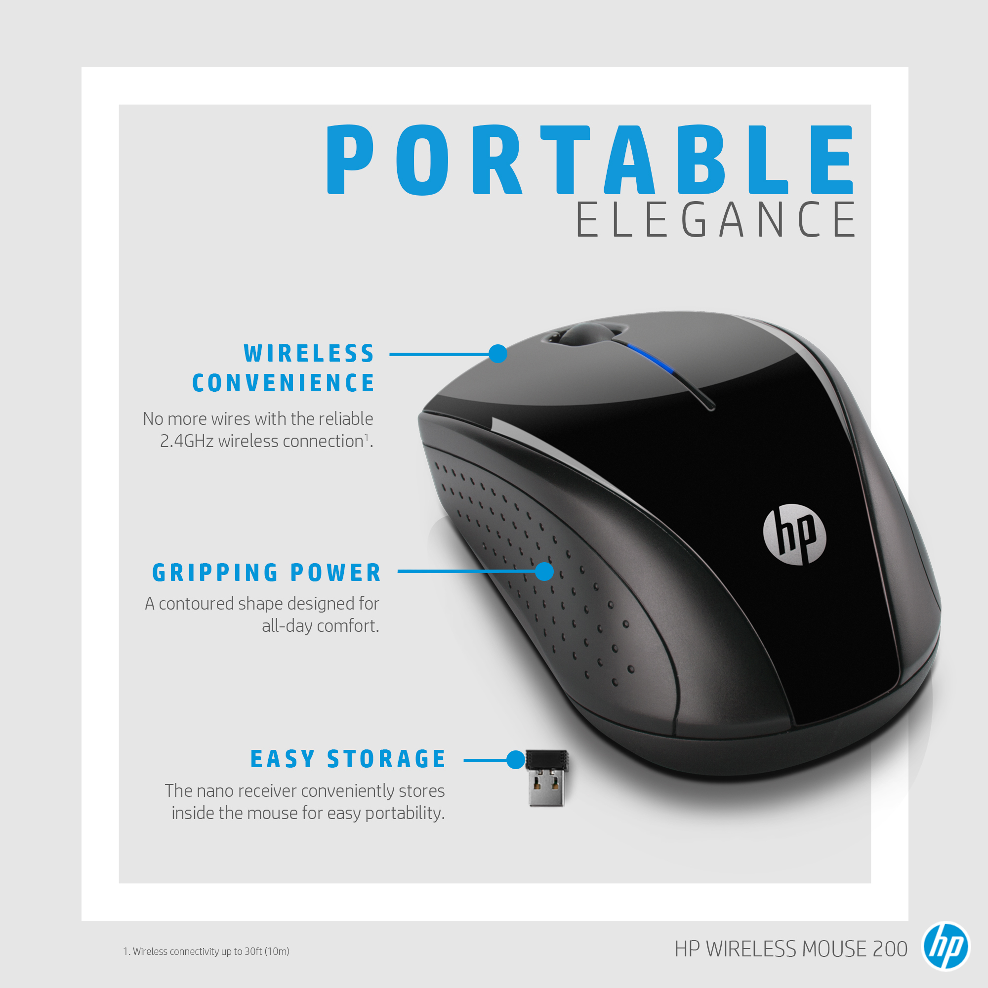 HP Wireless Mouse 220 – image 2