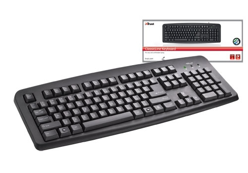 Trust ClassicLine Keyboard DE – image 4