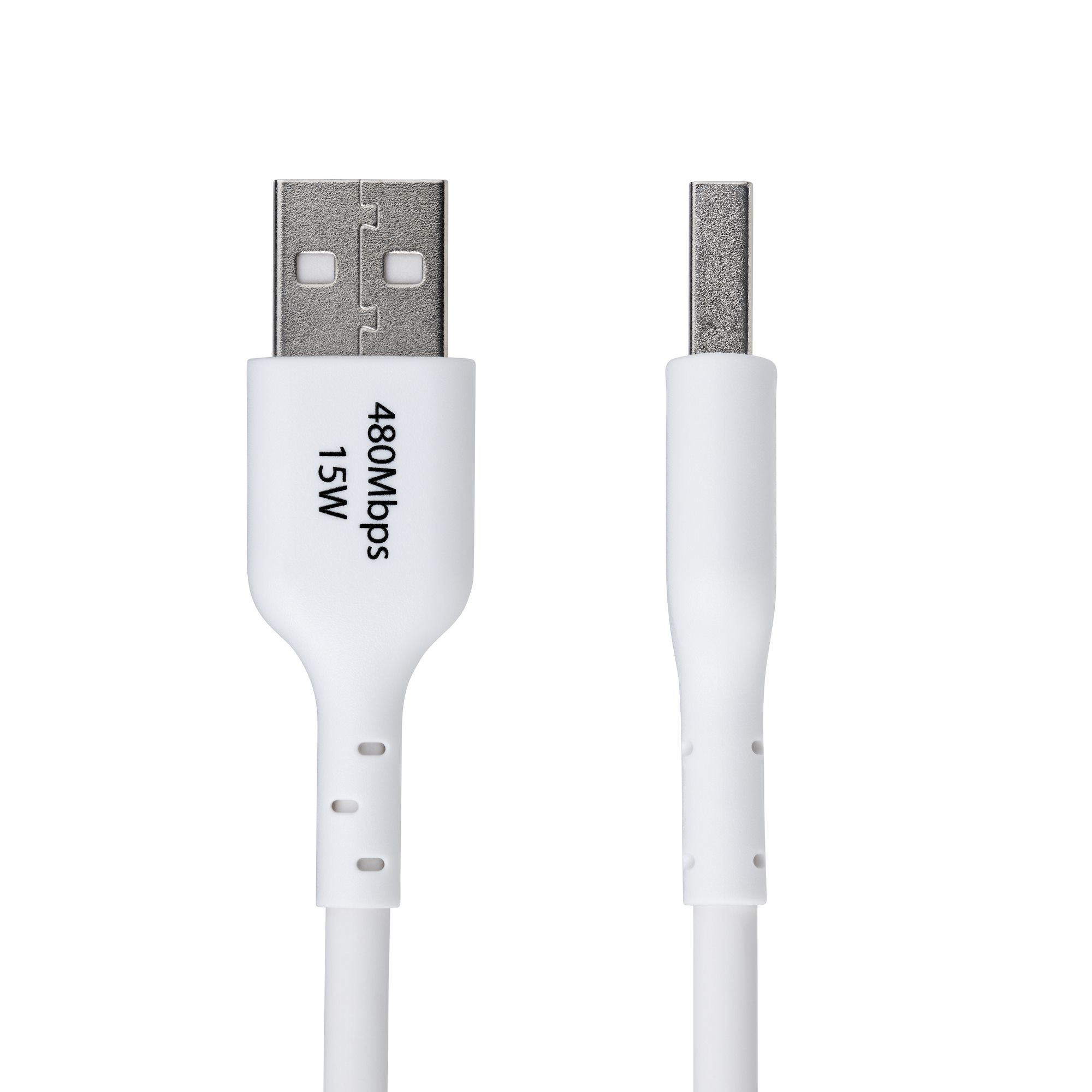 Resim StarTech.com USB2AC10FWHE USB 2.0 A-C Kablo, 3m, Beyaz