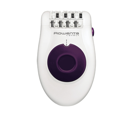 Rowenta EP1011D0 epilator 24 tweezers Purple, White
