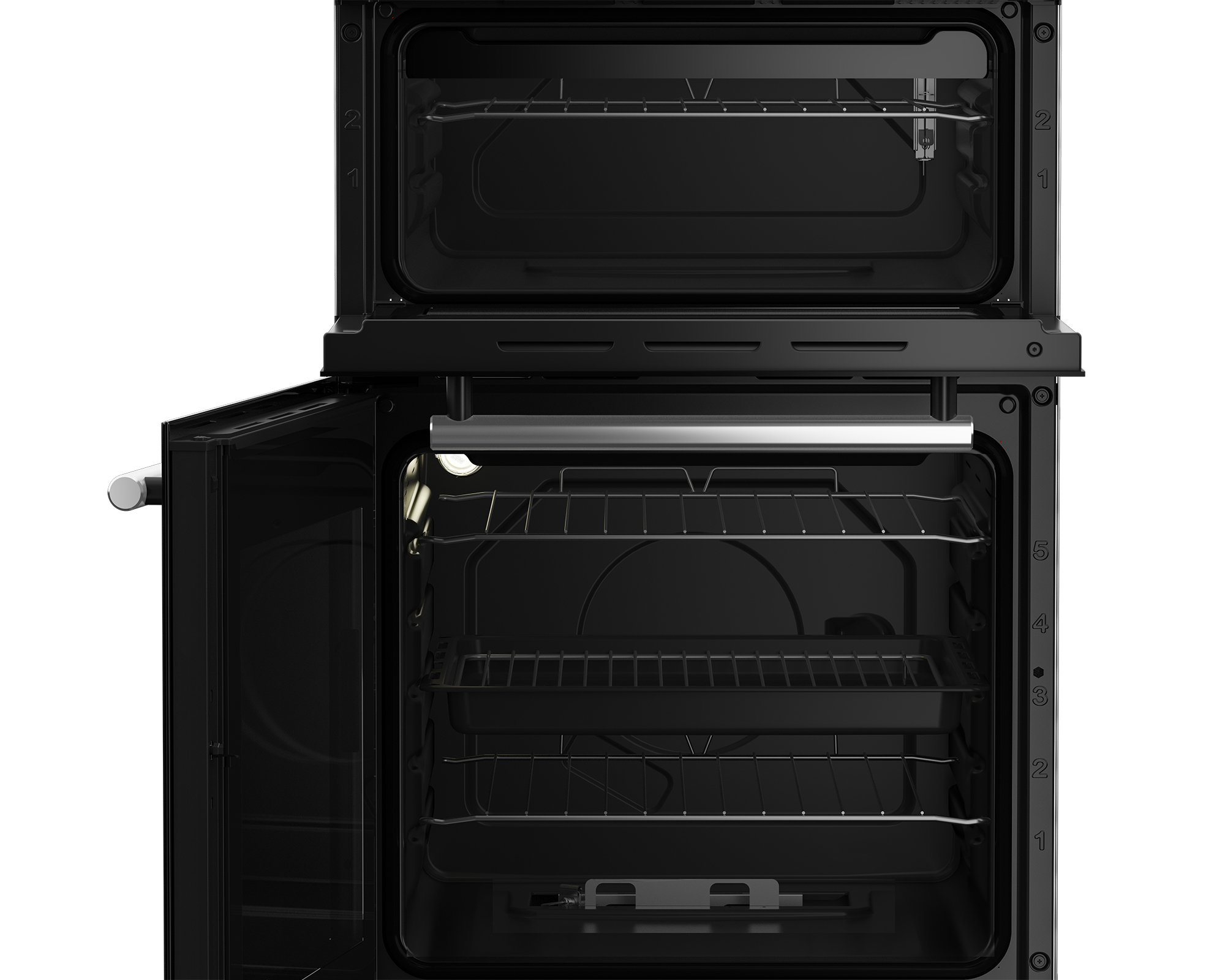 Flavel MLB51NDS cooker Freestanding cooker Gas Silver – image 5