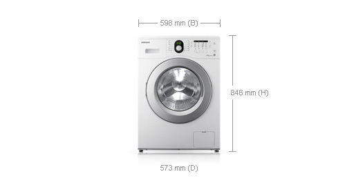 Samsung WF8604AFV washing machine Front-load – image 2