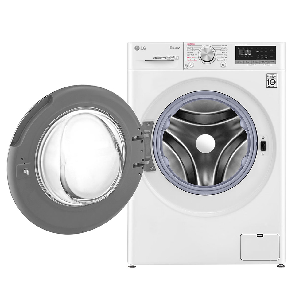 LG F4V5RGP0W washer dryer Freestanding Front-load White – image 2