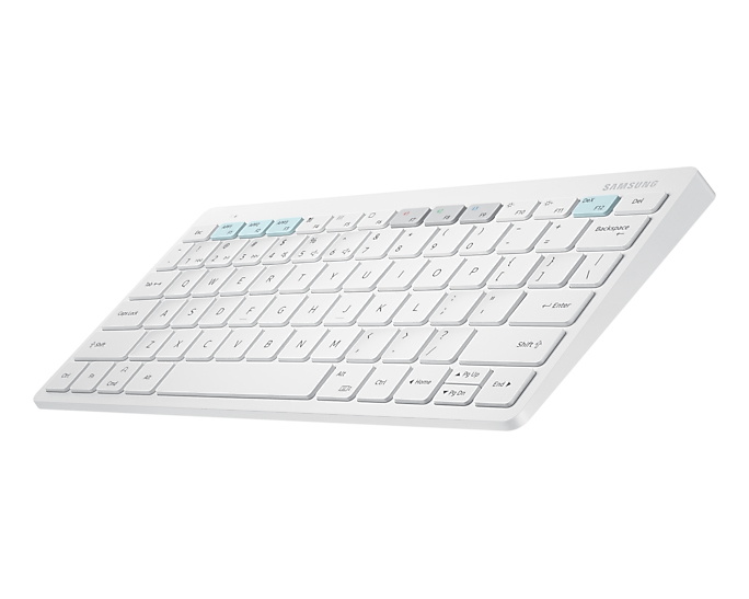 Samsung EJ-B3400BWGGDE mobile device keyboard QWERTZ German Bluetooth White – image 4