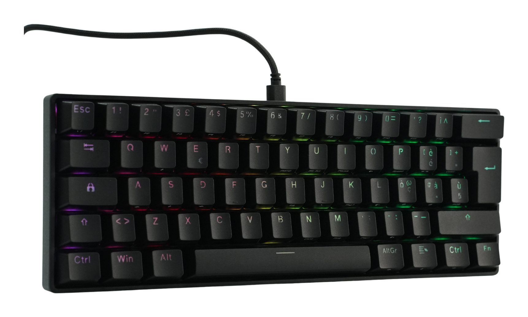 IOPLEE IOPEXTWDGKBS619 keyboard Gaming Bluetooth QWERTY Italian Black – image 3