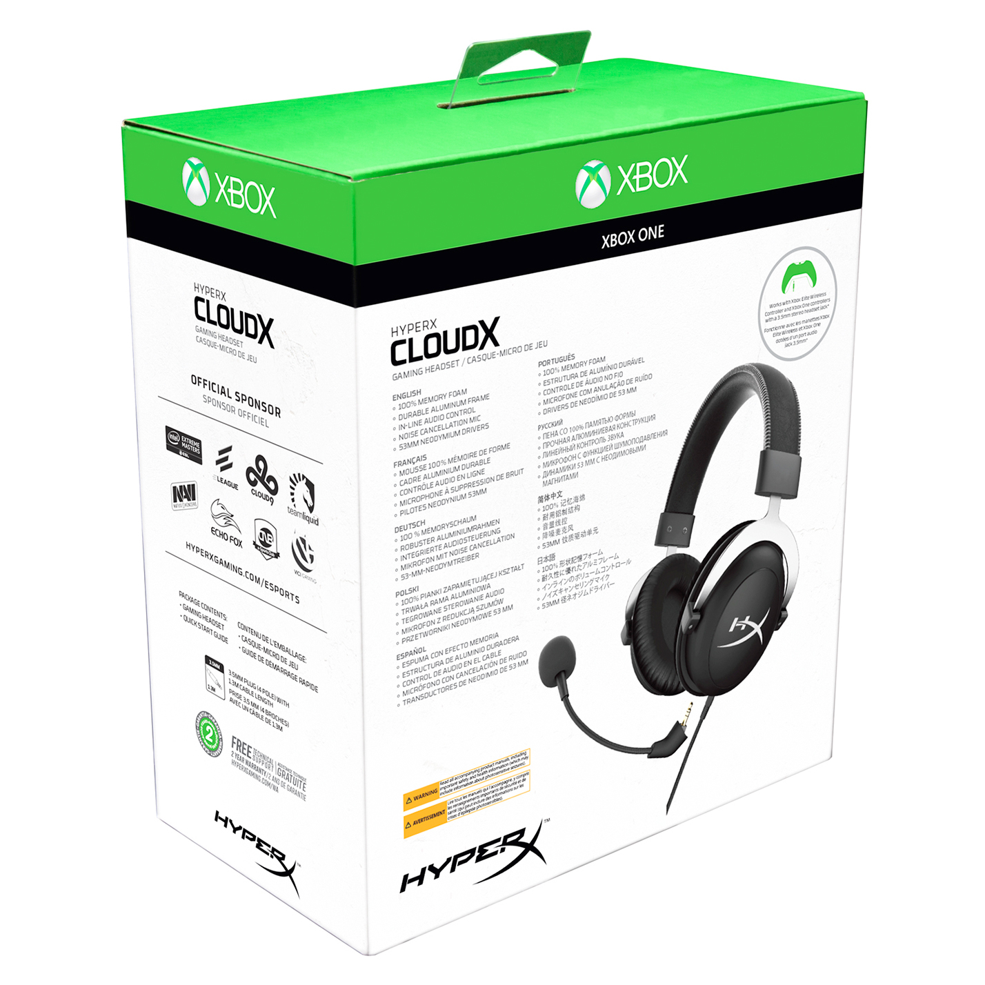 HyperX CloudX Headset Wired Head-band Gaming Black – image 8
