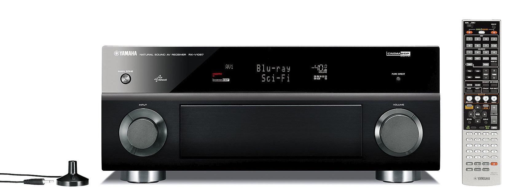 Yamaha RX-V1067 105 W 7.2 channels 3D Black
