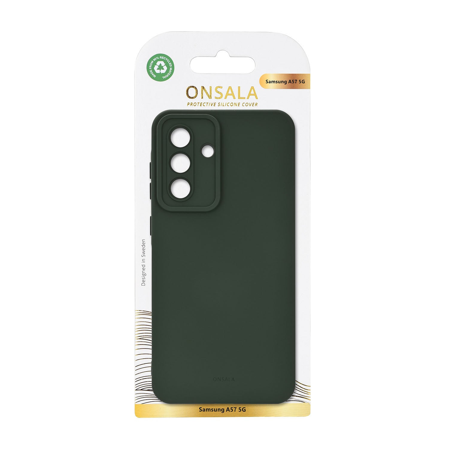 Onsala Phone Case with Silicone Feel Olive Green - Samsung Galaxy A57 – image 2