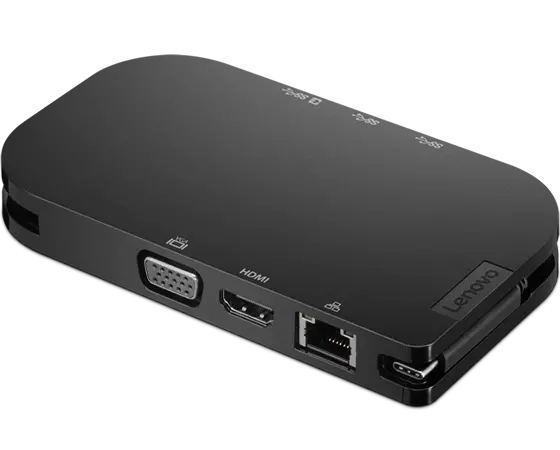 Lenovo 4X91H02421 interface hub USB Type-C 5000 Mbit/s Black – image 2