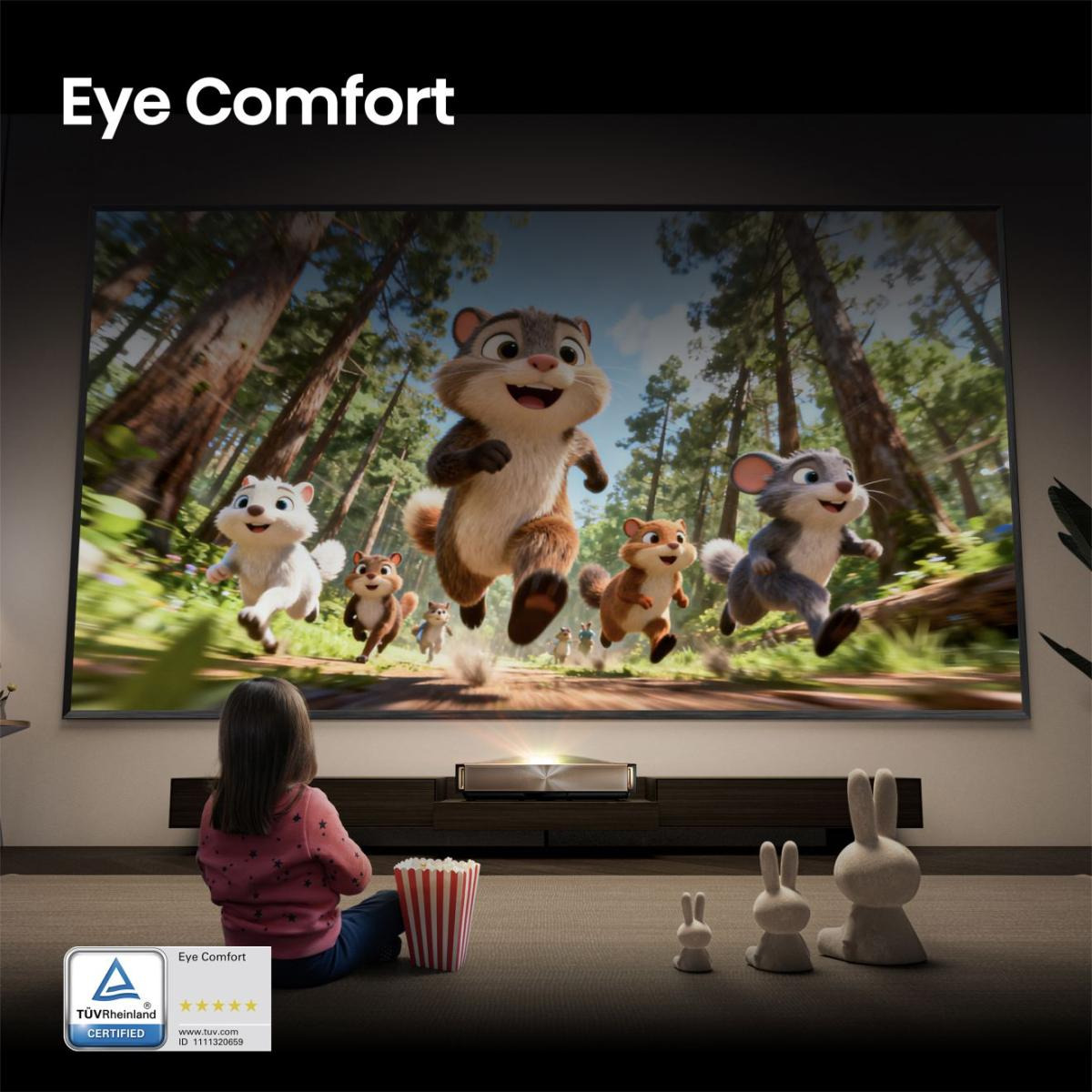 Hisense L9Q projection TV 5500 ANSI lumens DLP UHD 4K (3840x2160) Black 3D – image 5