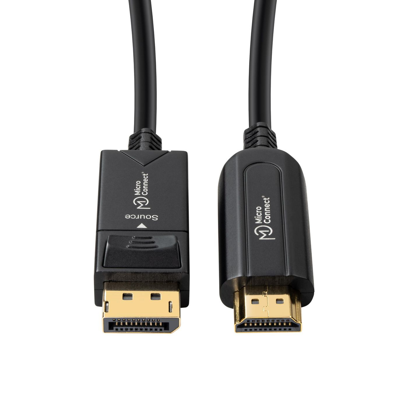 Resim Microconnect DP-HDMI-1500V1.4OP 15m DisplayPort 1.4 - HDMI 2.0 Görüntü Kablosu Adaptörü