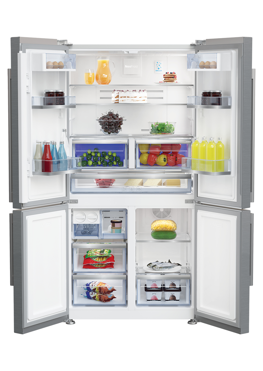 Beko GN1416231ZXP side-by-side refrigerator Freestanding – image 3