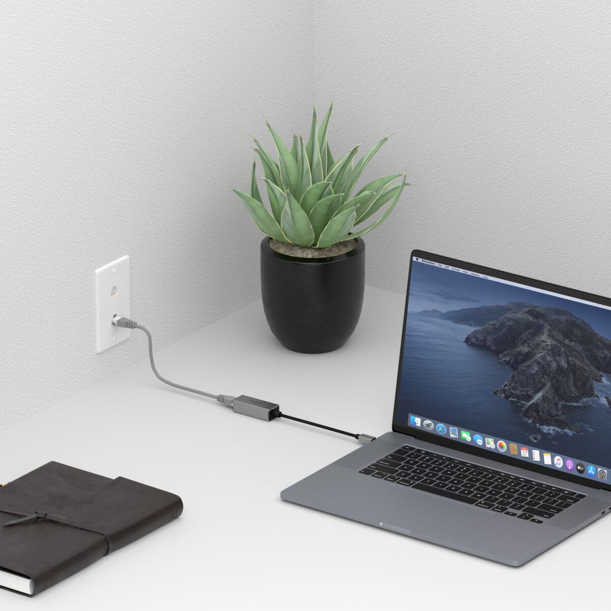 Marmitek Connect USB C to Ethernet - USB-C to Ethernet adapter – image 4