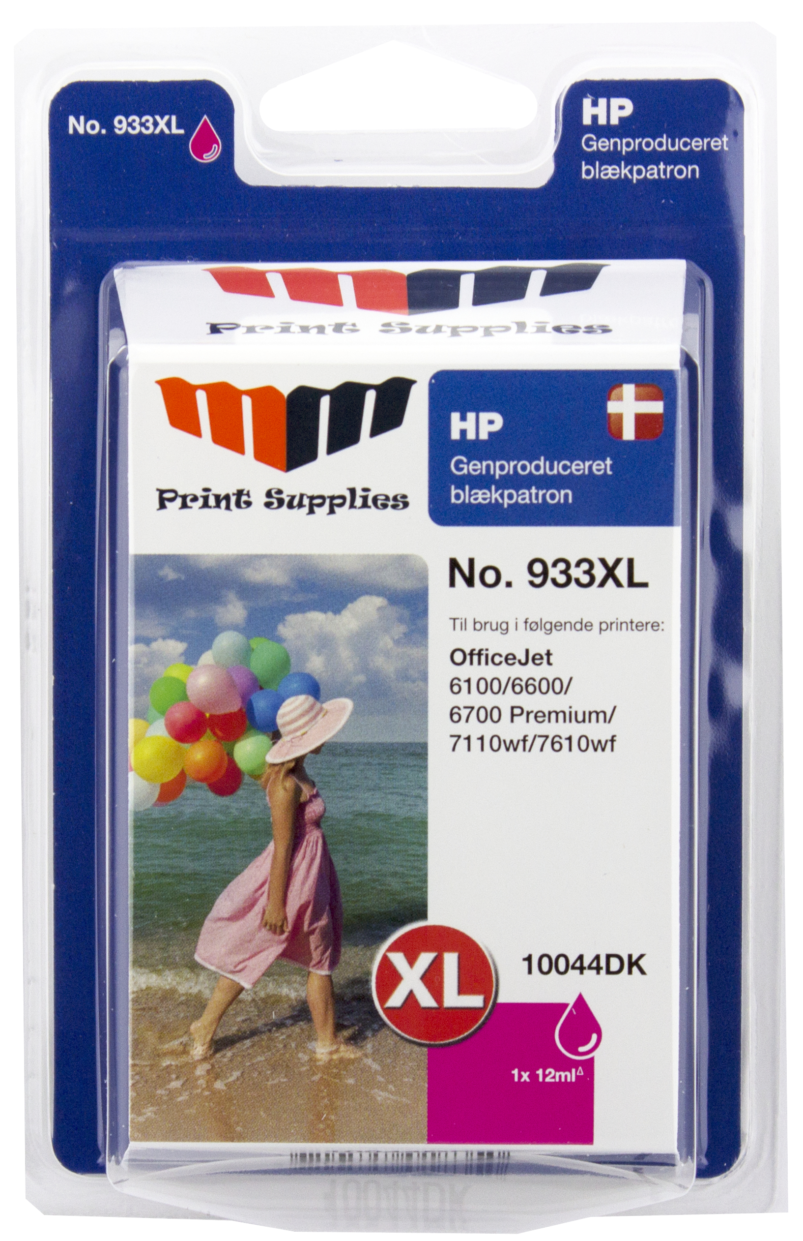 MM Magenta Inkjet Cartridge - Replaces HP No.933XL