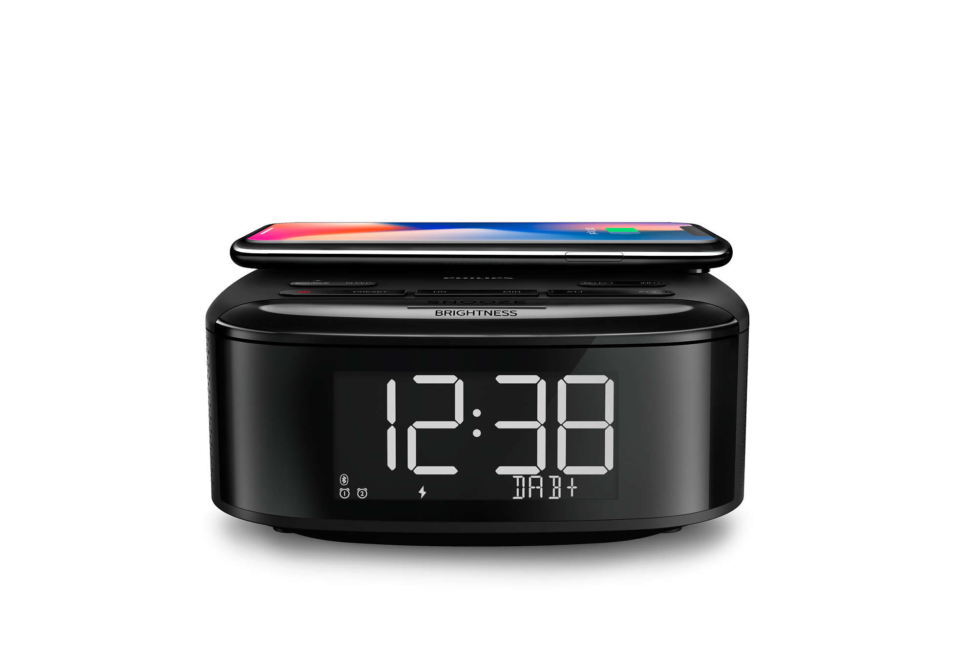 Philips TAR7705 Clock Radio with DAB+ and Wireless Phone Charging – image 6