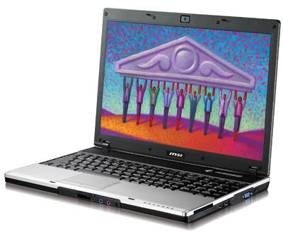 MSI Megabook VR602-T3445 Intel Pentium Mobile T3400