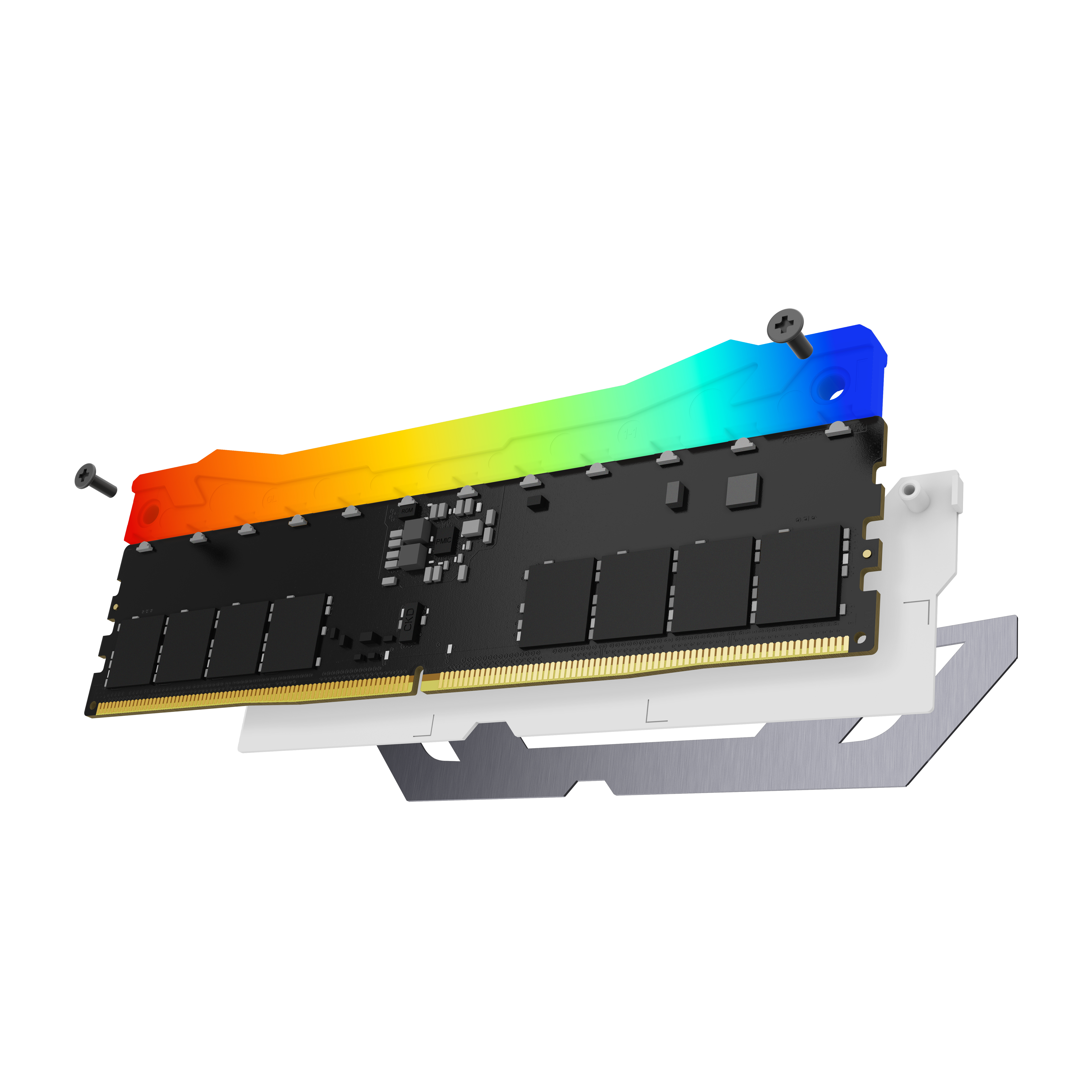 Memoria RAM Kingston FURY Renegade White RGB - DDR5 - 24GB - 8400MHz - UDIMM - Para PC - KF584CU40RWA-24 Memoria RAM Kingston FURY Renegade White RGB - DDR5 - 24GB - 8400MHz - UDIMM - Para PC - KF584CU40RWA-24