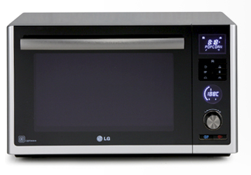 LG MJ3881BC microwave Silver