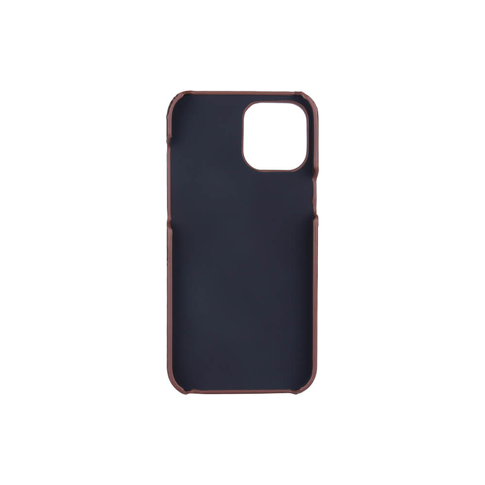 Onsala Mobile Cover Brown with Cardpocket iPhone 12 – image 4