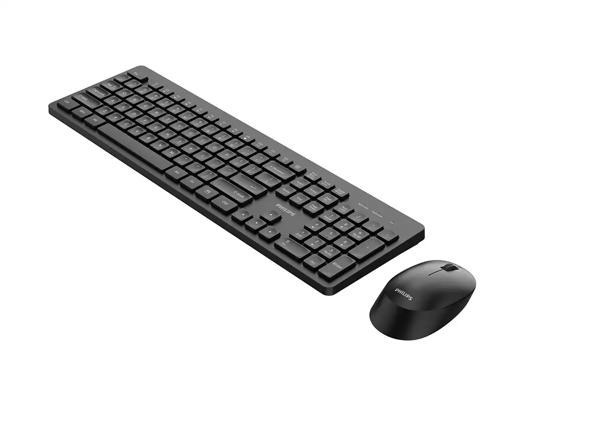 Philips 3000 series SPT6308B/94 keyboard Mouse included Home/Office RF Wireless QWERTY Black – image 4