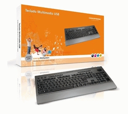 Conceptronic USB MULTIMEDIA KEYBOARD – image 2
