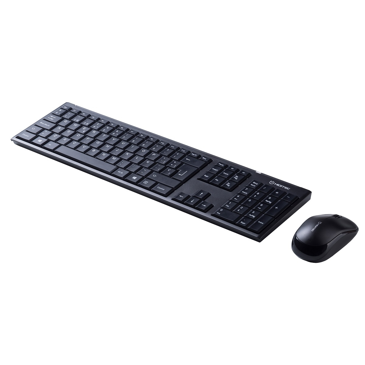 Hiditec KM300 keyboard Mouse included RF Wireless QWERTY Black – image 3