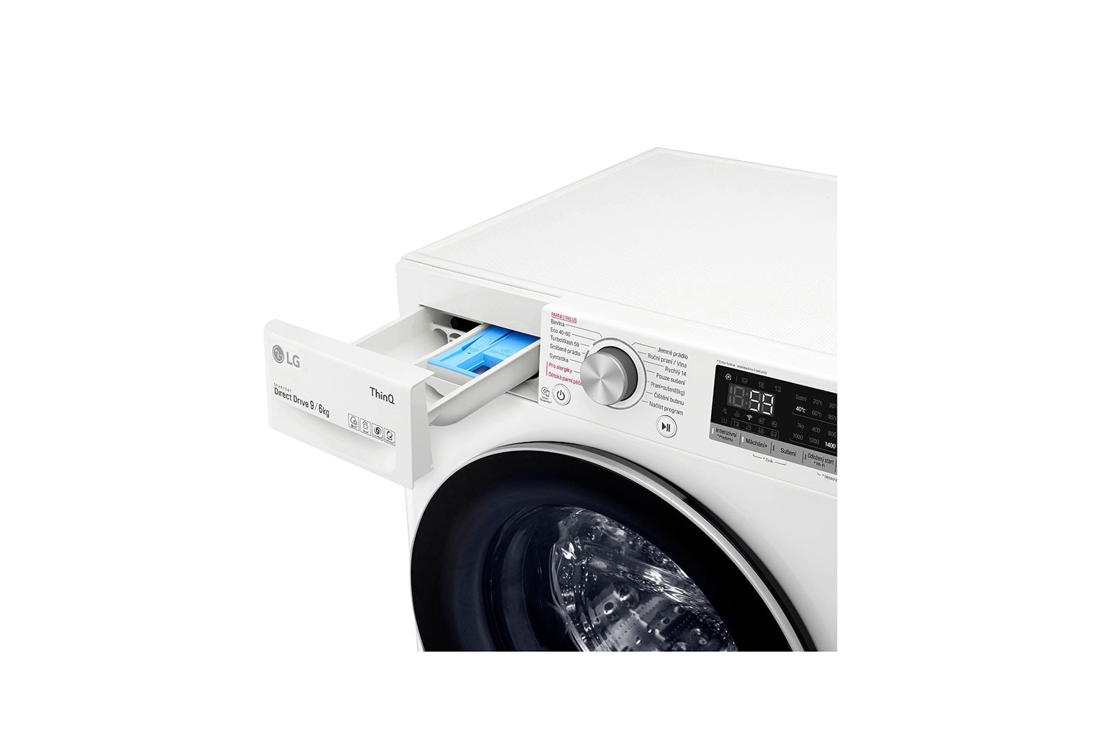 LG F94DV709H1E washer dryer Freestanding Front-load White – image 5