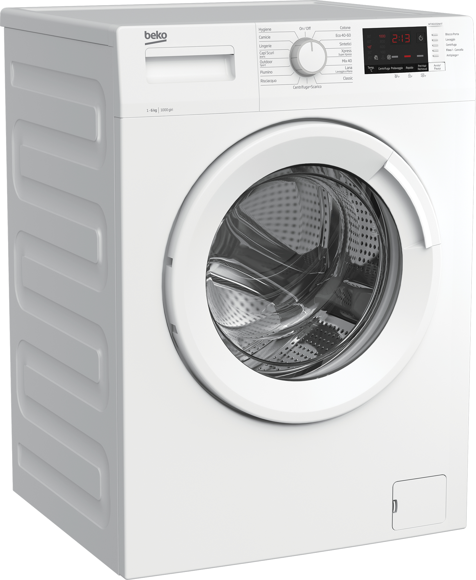 Beko WTXS61032W/IT washing machine Front-load – image 2