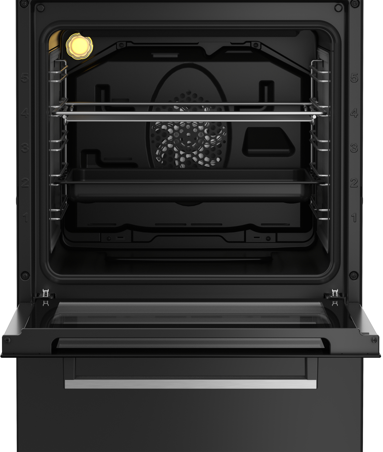 Beko FSE58301BC cooker Freestanding cooker Electric Zone induction hob Black – image 4