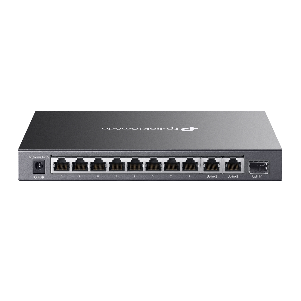 Switch TP-LINK DS111P - 8 Puertos - Fast Ethernet - PoE - 2 Puertos - Gigabit - 1 SFP - No Gestionado - DS111P Switch TP-LINK DS111P - 8 Puertos - Fast Ethernet - PoE - 2 Puertos - Gigabit - 1 SFP - No Gestionado - DS111P