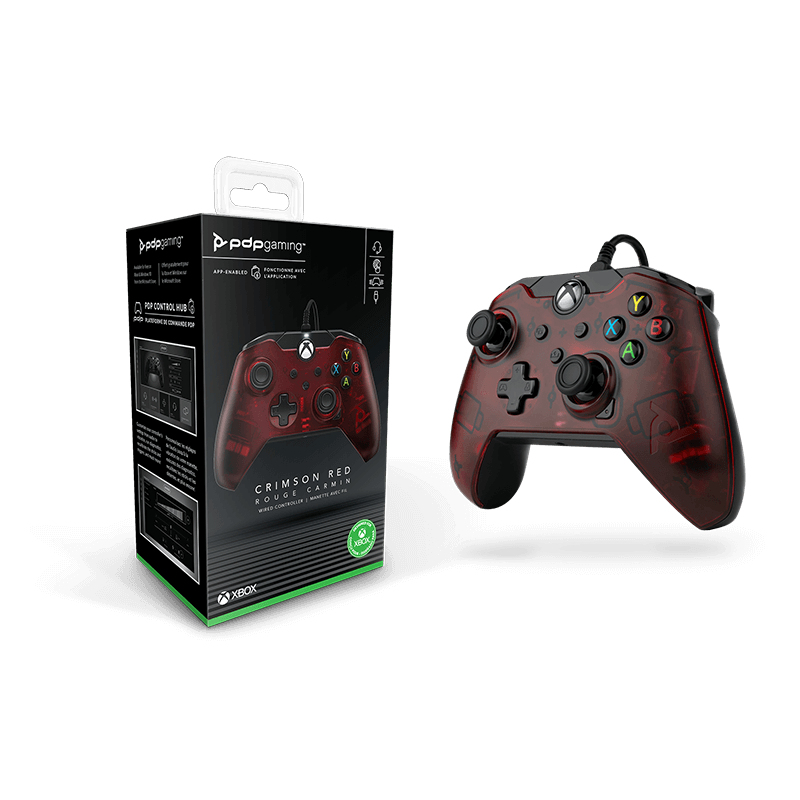 PDP 049-012-NA-RD Gaming Controller Red USB Gamepad Digital Xbox One – image 6