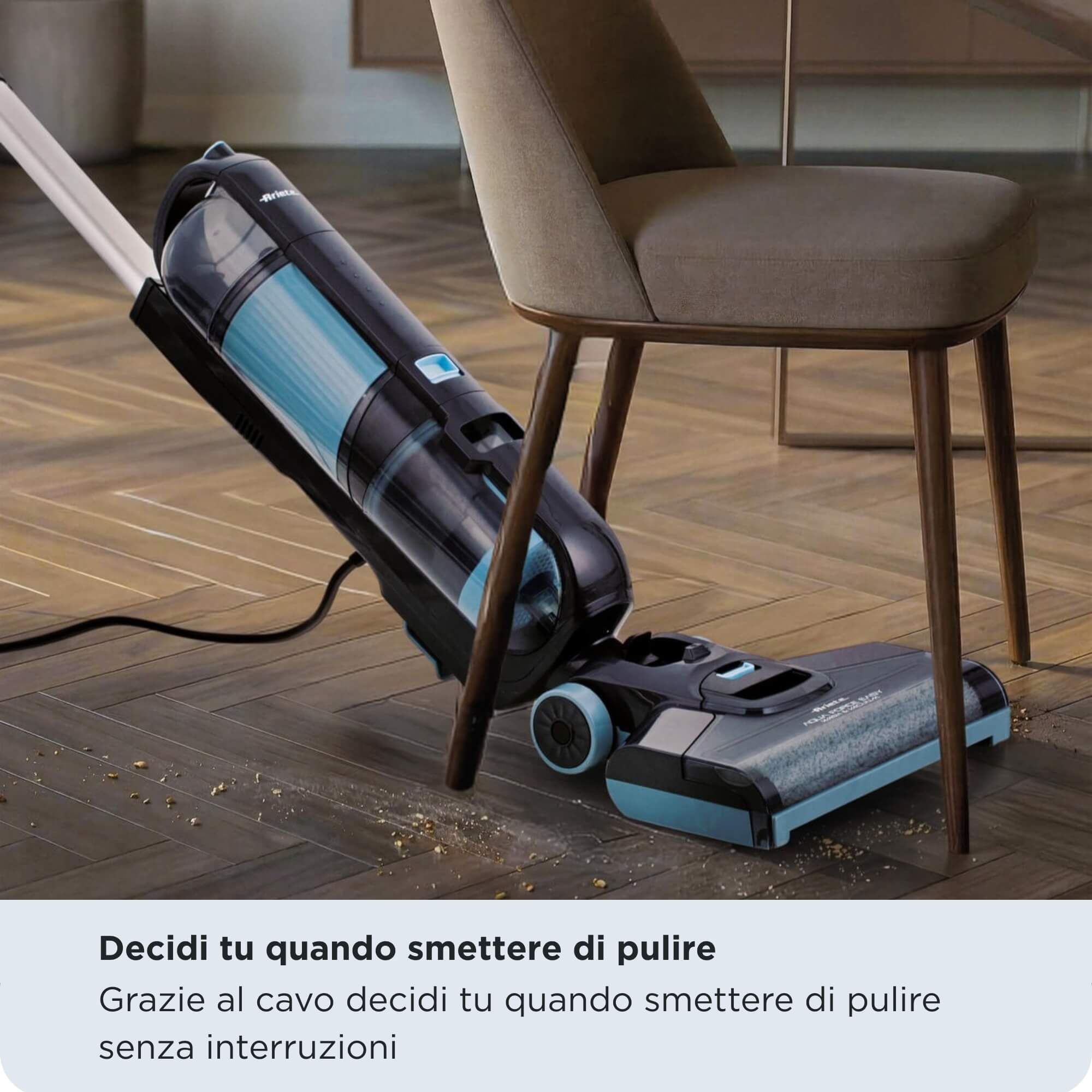 Ariete 00P248700AR0 stick vacuum/electric broom Upright vacuum AC Dry Bagless – image 7