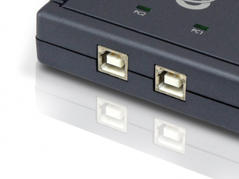 Conceptronic CUSBSHARE2P interface hub Black – image 3