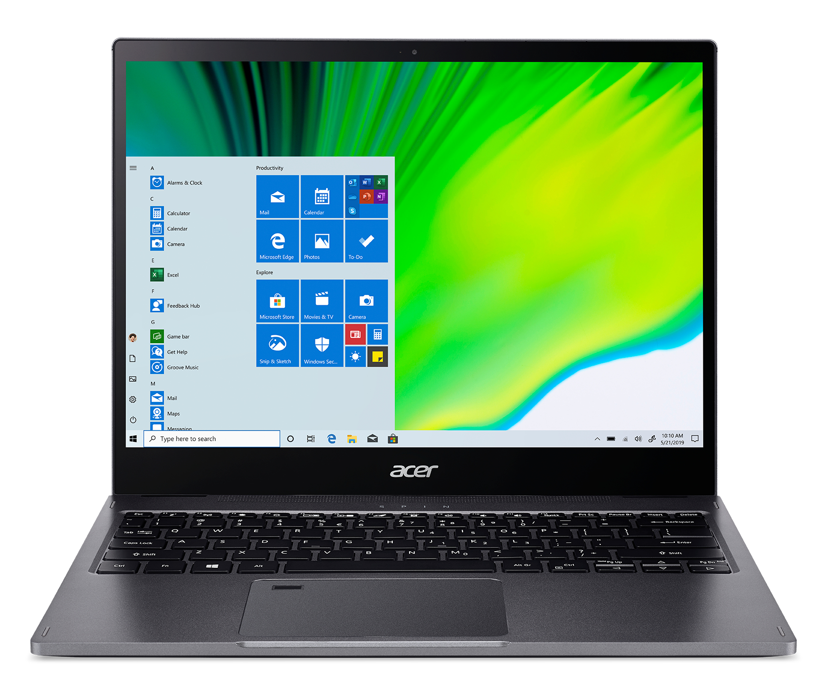 Acer Spin 5 SP513-54N-70YP Intel® Core™ i7 i7-1065G7 Hybrid (2-in-1) – image 1
