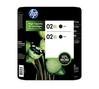 HP 02XL 2-pack Black