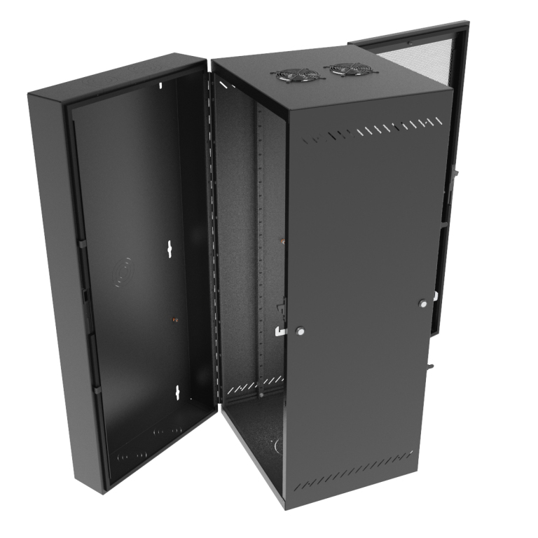 Vertiv GL48WMM-B-AF rack cabinet 25U Wall mounted rack Black – image 4