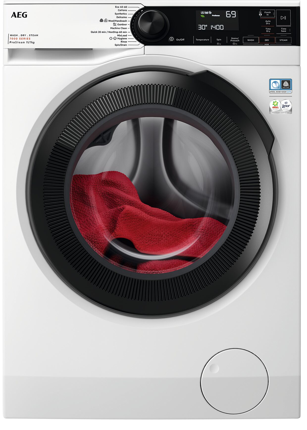 AEG LWR7314L4B Washer Dryer – image 1