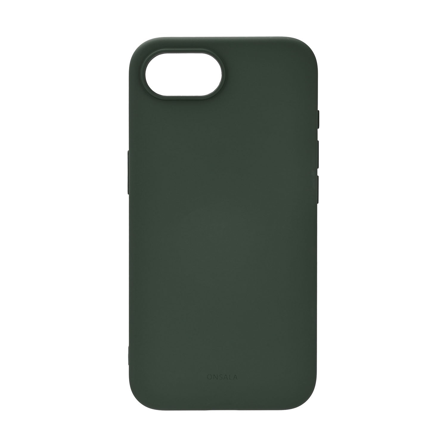 Onsala Phone Case Silicone Touch Olive Green - iPhone 16e/17e – image 1