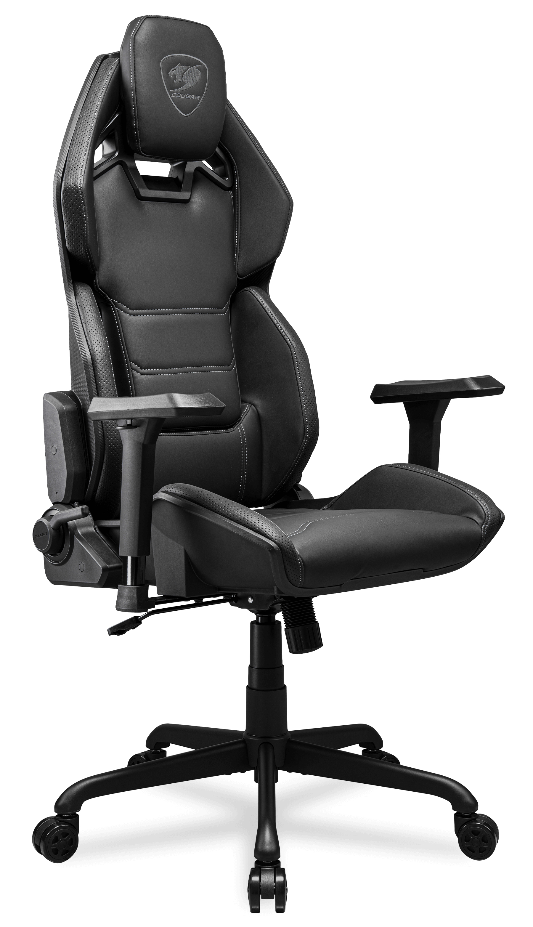 Silla Gamer COUGAR Hotrod Black - Soporta 136 kg - 3MARXBLB.0001