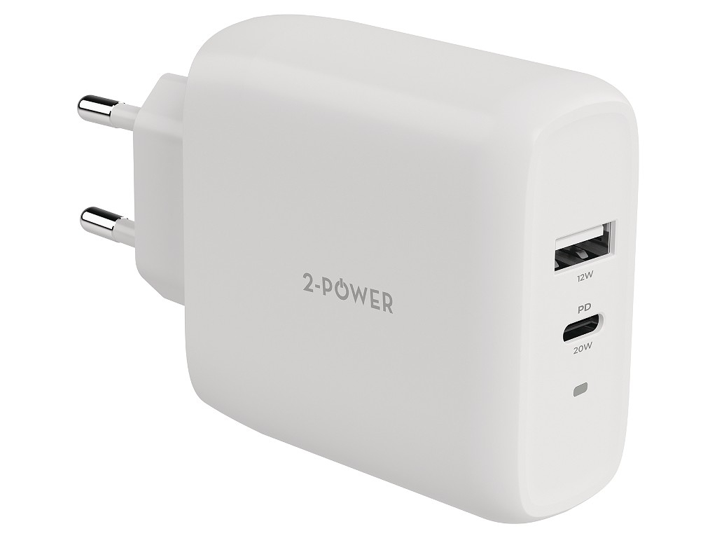 2-Power 2PWC32W02-EU mobile device charger White