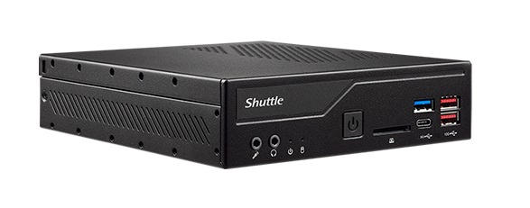 Shuttle Slim PC DH670 , S1700, 2x HDMI, 2x DP , 2x LAN, 2x COM, 8x USB – image 2