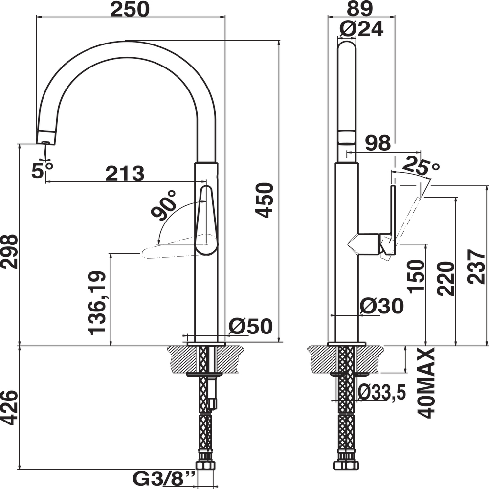 Resim Whirlpool FAA 008 WH Tek Kumandalı Batarya - Krom/Beyaz Pirinç