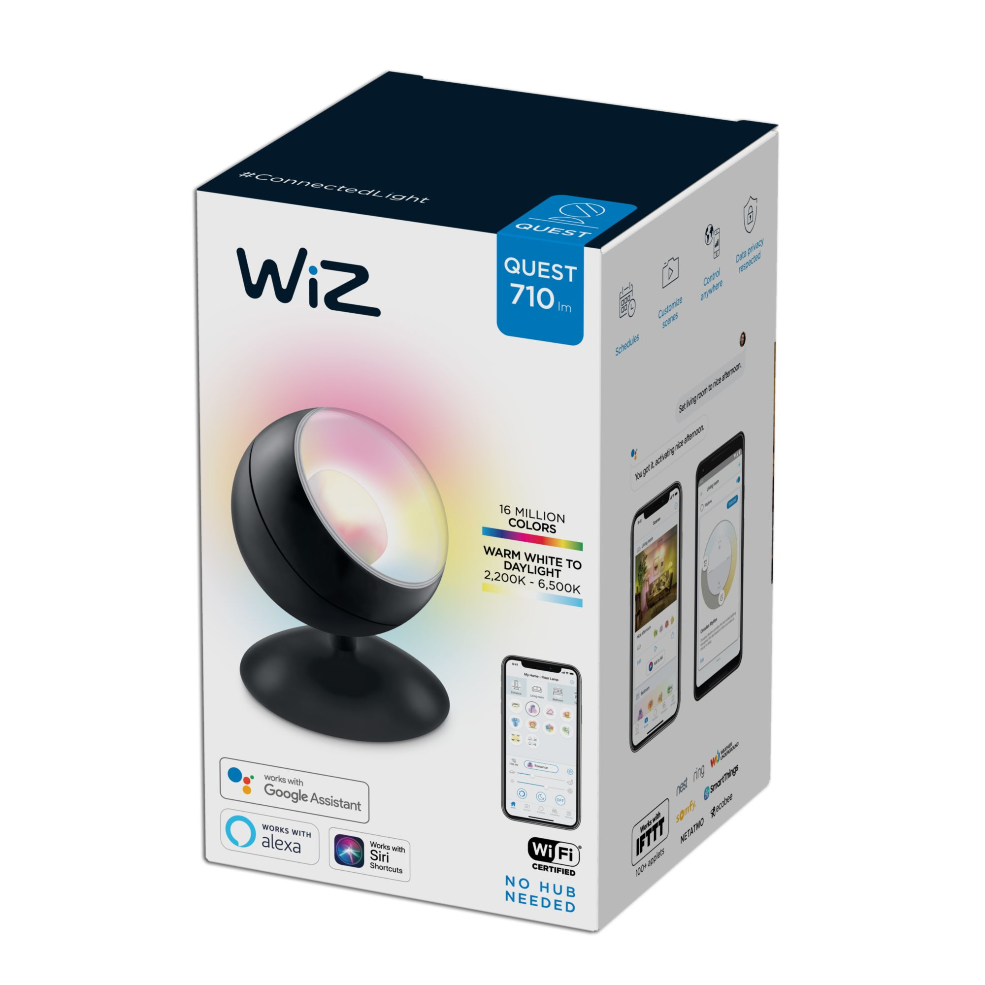 WiZ 8719514261389 smart lighting Smart table lamp Wi-Fi/Bluetooth – image 4
